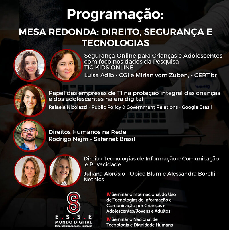 IV Seminário Nacional Tecnologia & Dignidade Humana de 2019 — registro 28