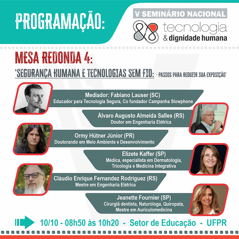 V Seminário Nacional Tecnologia & Dignidade Humana de 2023 — registro 14