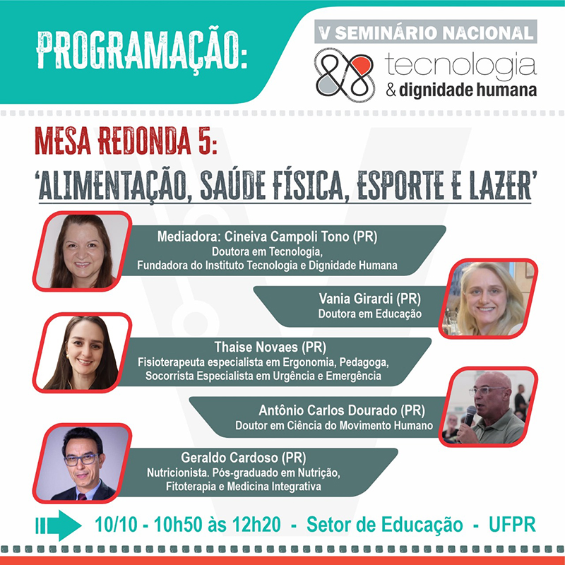 V Seminário Nacional Tecnologia & Dignidade Humana de 2023 — registro 17