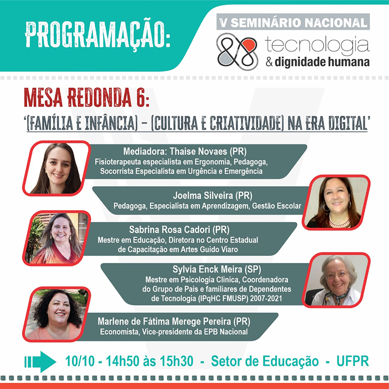 V Seminário Nacional Tecnologia & Dignidade Humana de 2023 — registro 19
