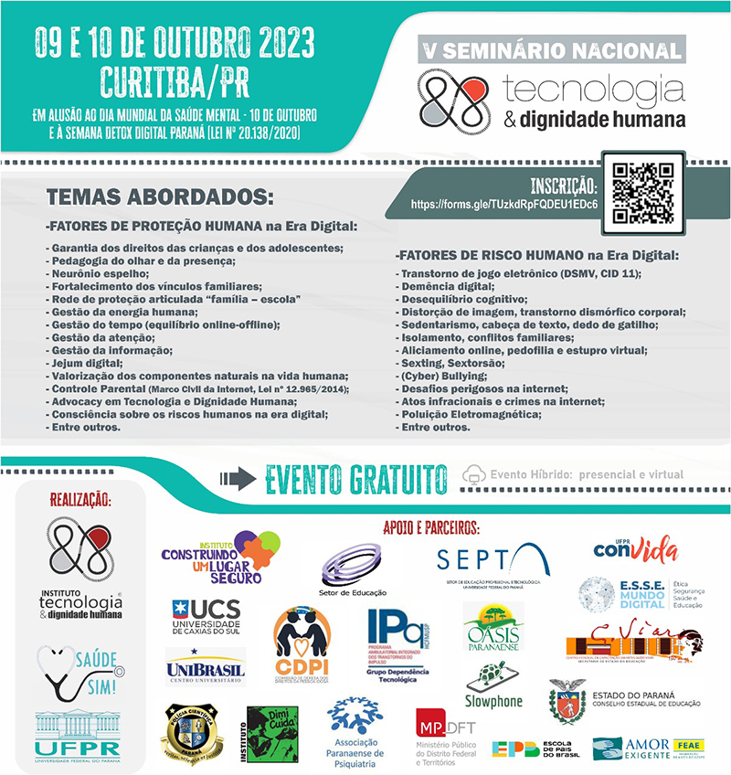 V Seminário Nacional Tecnologia & Dignidade Humana de 2023 — registro 32
